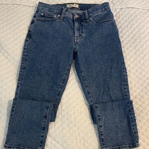 Madewell Dark Blue Ankle Jeans